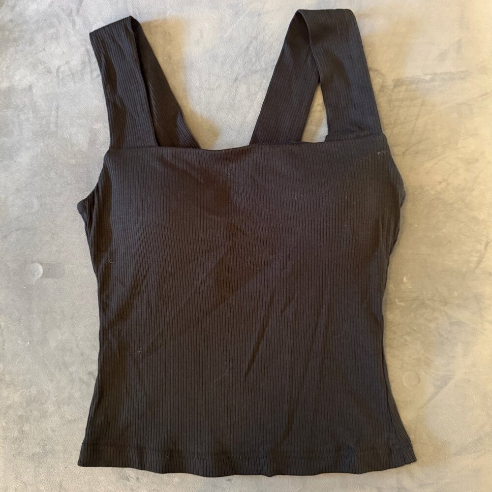 OGL Square Neck Brami Tank - NWOT - Black- Small